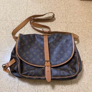 ルイヴィトン(LOUIS VUITTON)のルイヴィトン モノグラム ソミュール ショルダーバック ブラウン(ショルダーバッグ)