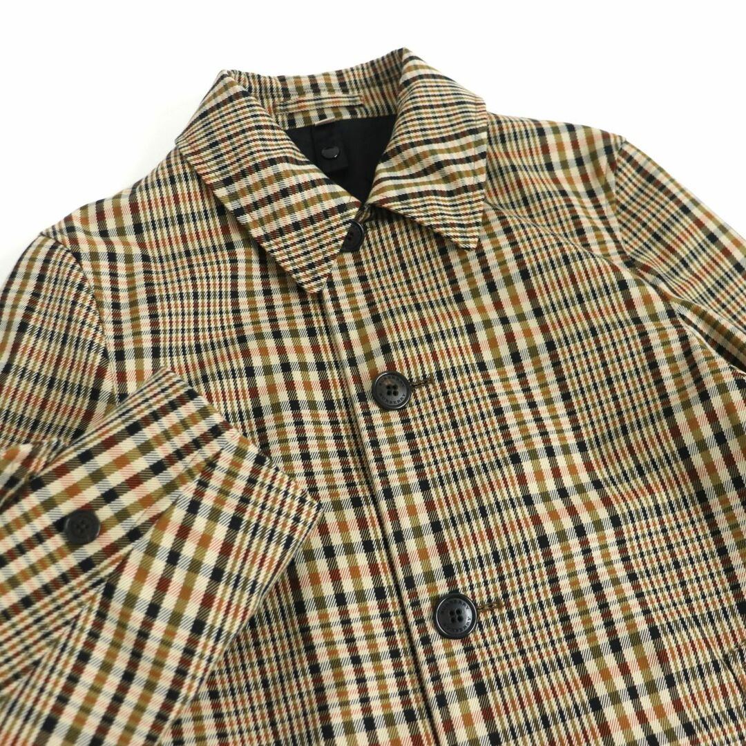 BURBERRY - 未使用品□BURBERRY/バーバリー チェック柄 ロゴボタン付き