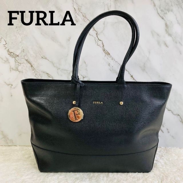 Furla - 極美品♡FURLA♡フルラ トートバッグ ブラック A4 MELISSA