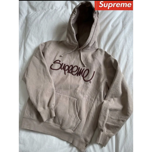 Supreme 22SS Raised Handstyle Hooded  XL