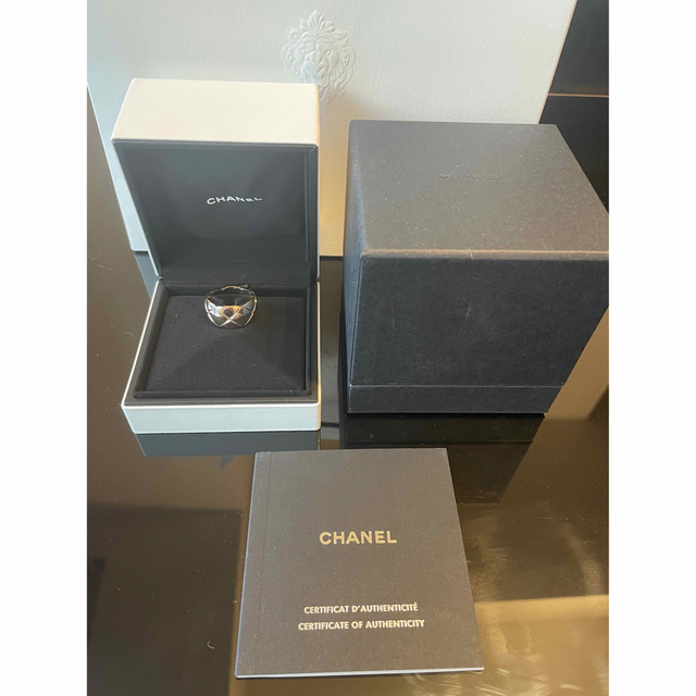 CHANEL(シャネル)の【人気】シャネルココクラッシュラージ52号(11号)　ピンクゴールド レディースのアクセサリー(リング(指輪))の商品写真