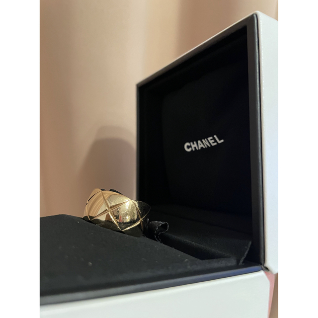 CHANEL(シャネル)の【人気】シャネルココクラッシュラージ52号(11号)　ピンクゴールド レディースのアクセサリー(リング(指輪))の商品写真