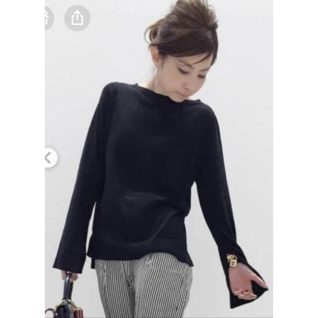 L'Appartement DEUXIEME CLASSE(アパルトモンドゥーズィエムクラス)の SIDE SLIT KNIT レディースのトップス(ニット/セーター)の商品写真