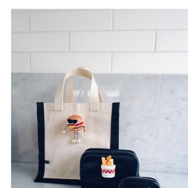 LUDLOW - ludlow canvas tote ハンバーガーの通販 by kiki LUDLOW - ludlow canvas tote ハンバーガーの通販 by kiki
