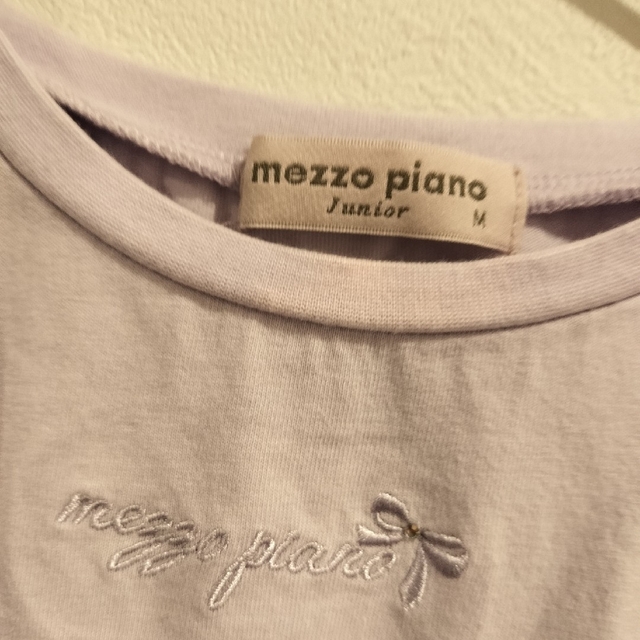 mezzo piano junior(メゾピアノジュニア)のmezzo　piano　半袖とワンピース150cm キッズ/ベビー/マタニティのキッズ服女の子用(90cm~)(ワンピース)の商品写真