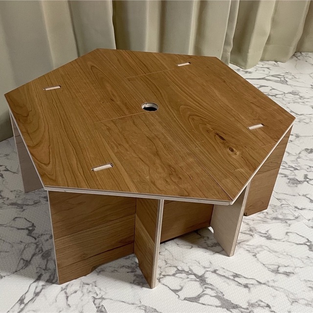 ヘキサゴンテーブル/キャンプテーブル/天板/六角テーブル