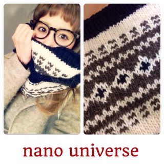 ナノユニバース(nano・universe)のナノユニバース♡スヌード(マフラー/ショール)