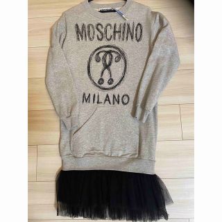 モスキーノ(MOSCHINO)のモスキーノ　スウェットワンピ(ひざ丈ワンピース)