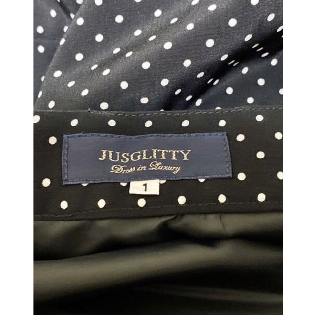 JUSGLITTY(ジャスグリッティー)の【美品】JUSGLITTY スカート レディースのスカート(ひざ丈スカート)の商品写真