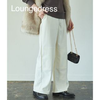 ラウンジドレス(Loungedress)のLoungedress  TRワークパンツ　オフホワイト(カジュアルパンツ)