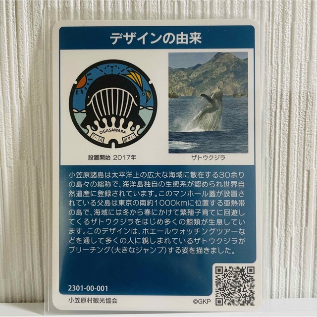 エミ様専用出品】第18弾 東京都小笠原村 マンホールカード(初期ロット