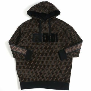 FENDI フェンディ パーカー 19年 ズッカロゴ  フーディー 48サイズ