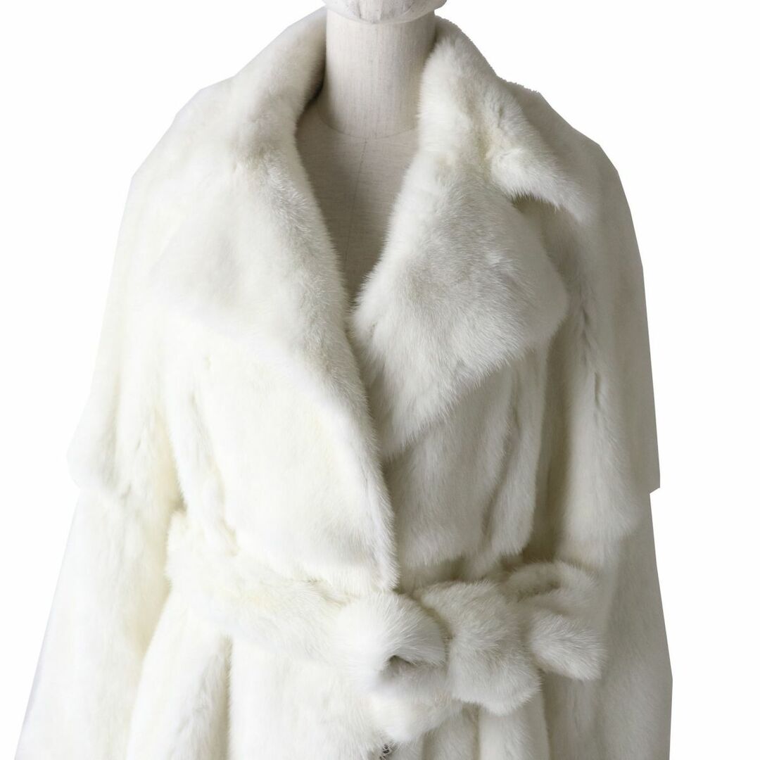 美品 FENDI 毛皮 コート ベルト付き レディース | labiela.com