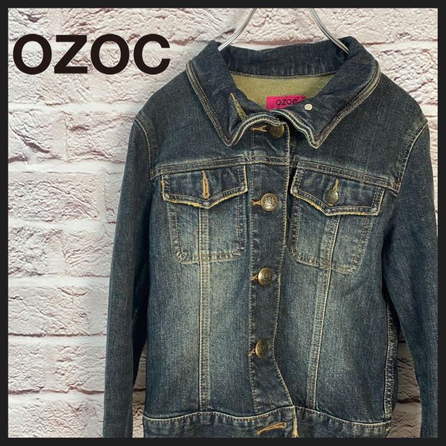 OZOC(オゾック)のOZOC デニムジャケット　Gジャン メンズ　レディース　[ 38 ] レディースのジャケット/アウター(Gジャン/デニムジャケット)の商品写真