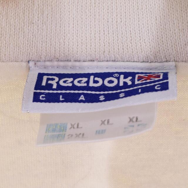 Reebok(リーボック)の古着 リーボック Reebok CLASSIC クラシック バックロゴ ウインドブレーカー メンズXL /eaa318100 メンズのジャケット/アウター(ナイロンジャケット)の商品写真