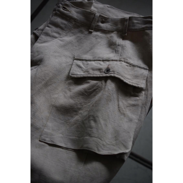 COMOLI(コモリ)のHEUGN Gordon (Linen) size3 メンズのパンツ(ワークパンツ/カーゴパンツ)の商品写真