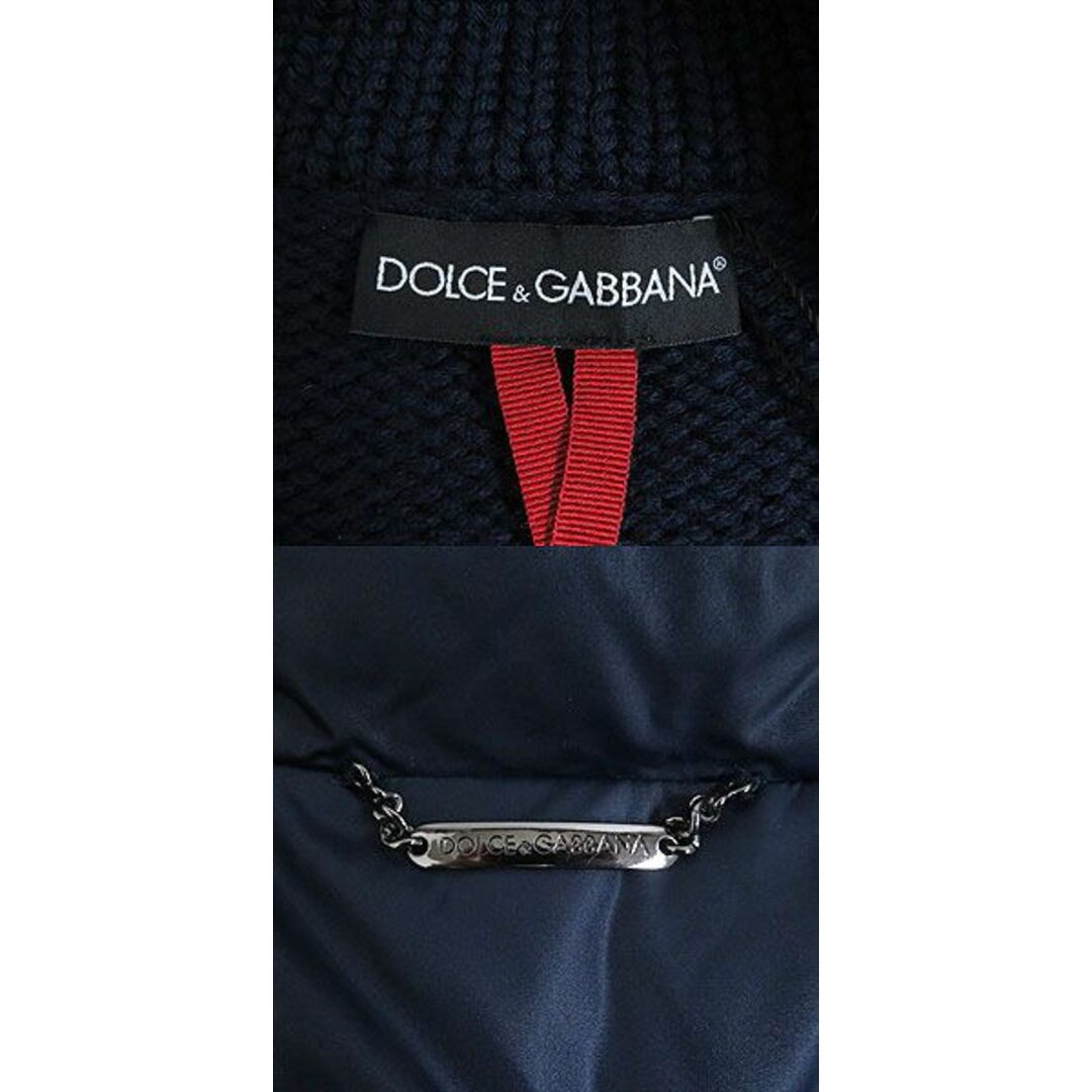 極美品□黒タグ DOLCE&GABBANA/ドルチェ&ガッバーナ 3WAY ジップ