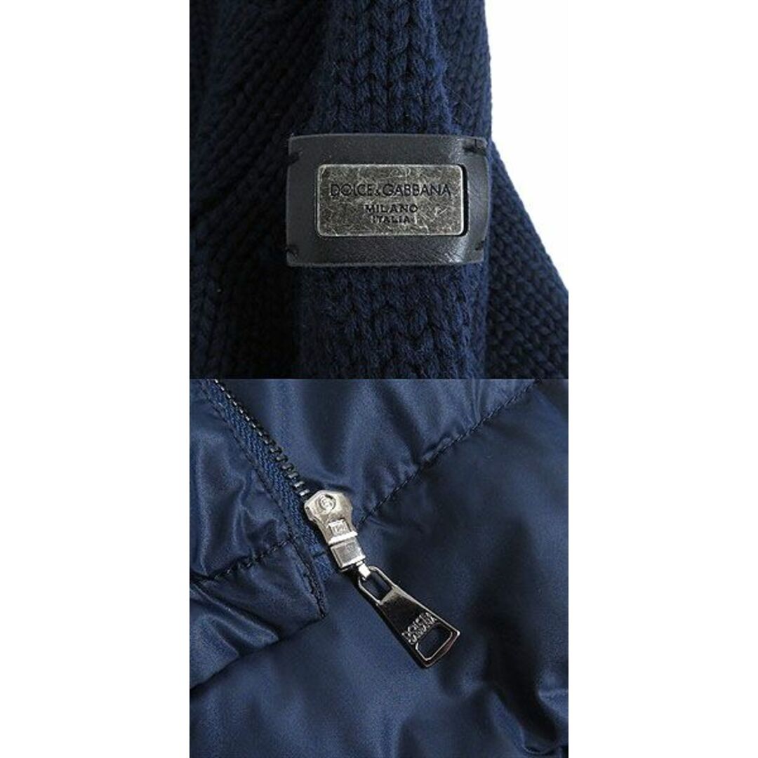 極美品□黒タグ DOLCE&GABBANA/ドルチェ&ガッバーナ 3WAY ジップ
