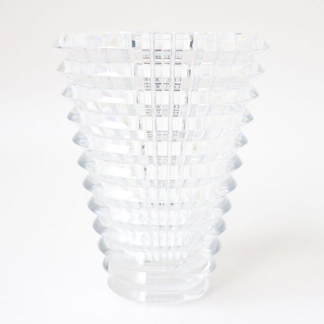 Baccarat(バカラ)の極美品◇Baccarat バカラ 2103679 EYE アイ クリスタルガラス フラワーベース 花瓶 花器 クリア Sサイズ 約14.5cm インテリア デザイン◎ インテリア/住まい/日用品のインテリア小物(花瓶)の商品写真