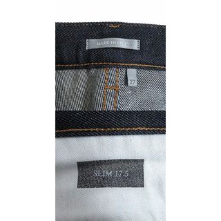 美品□2018年製 Dior HOMME/ディオールオム SLIM 17.5 デニムパンツ/スリムストレッチジーンズ インディゴブルー 27  イタリア製 正規品