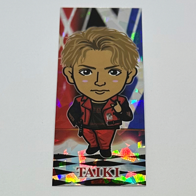 EXILE(エグザイル)のEXILE 佐藤大樹 SOW TV衣装 ステッカー エンタメ/ホビーのタレントグッズ(その他)の商品写真