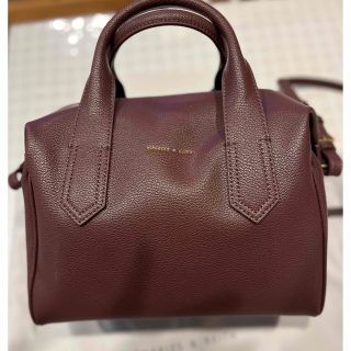 チャールズアンドキース(Charles and Keith)のスローチー ダブルハンドルバッグ(ショルダーバッグ)