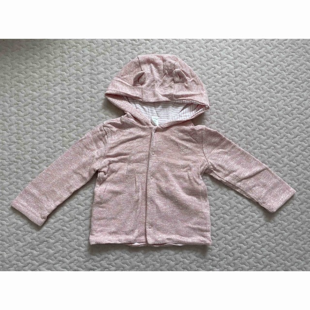 GAP Kids(ギャップキッズ)のGAP キッズ　リバーシブル　パーカー　80 キッズ/ベビー/マタニティのベビー服(~85cm)(ジャケット/コート)の商品写真