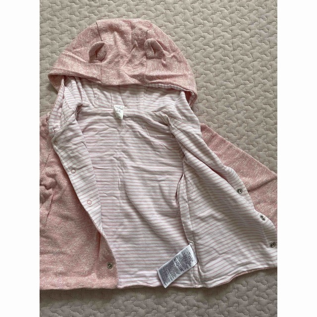 GAP Kids(ギャップキッズ)のGAP キッズ　リバーシブル　パーカー　80 キッズ/ベビー/マタニティのベビー服(~85cm)(ジャケット/コート)の商品写真