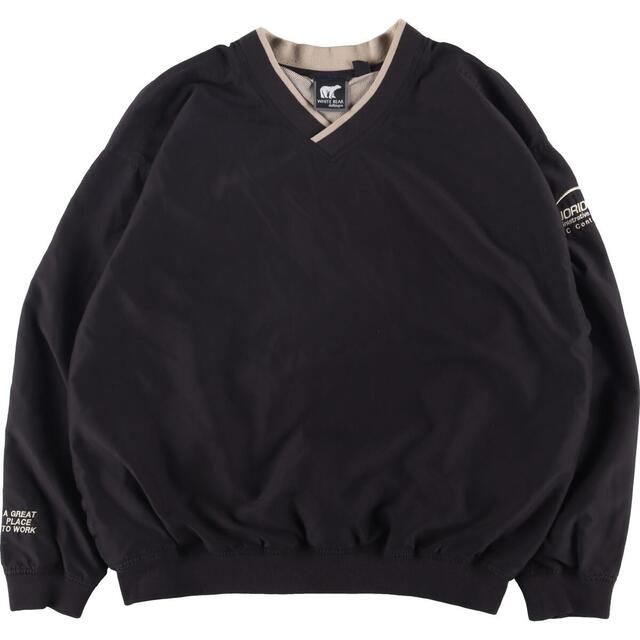 WHITBEAR clothing co Vネック ウォームアッププルオーバー メンズXL /eaa315163