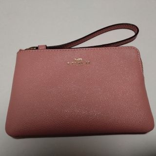 コーチ(COACH)の【未使用品】COACH　ポーチ　ピンク(その他)