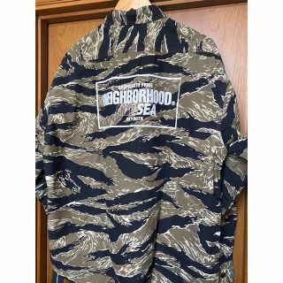 NH WIND AND SEA CAMOUFLAGE OFFICER SHIRT