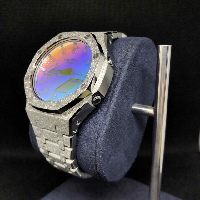 GA-2100本体付き ステンレスベルトセット カシオーク カスタム Gショック