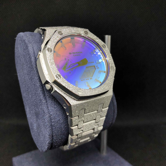 GA-2100本体付き ステンレスベルトセット カシオーク カスタム Gショック