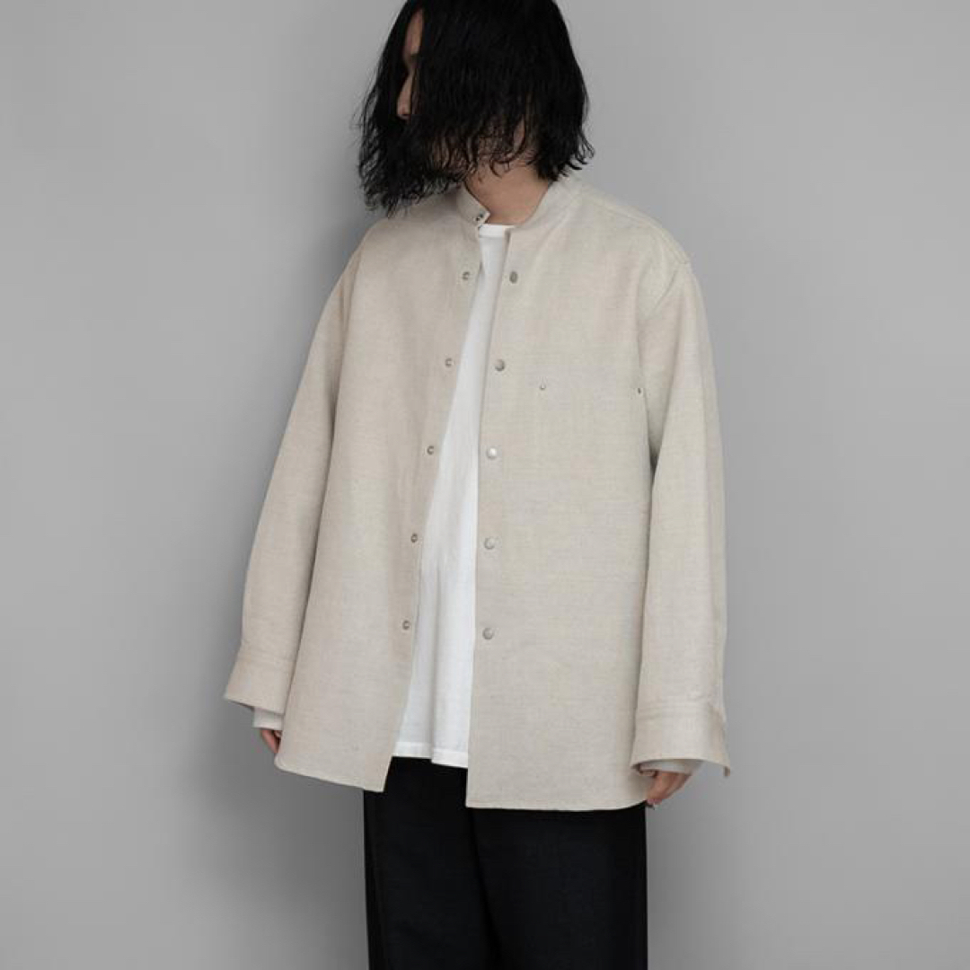 COMOLI(コモリ)のHEUGN Darrell size3 メンズのジャケット/アウター(ノーカラージャケット)の商品写真
