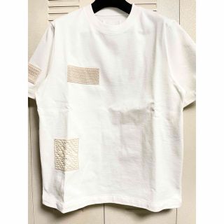 ジルサンダー(Jil Sander)の【定価￥64,900】新品未使用 JIL SANDER レースパッチTシャツ(Tシャツ/カットソー(半袖/袖なし))