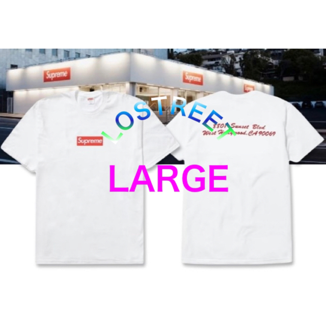 Supreme - 【Hollywood店オープン記念】Supreme Box Logo Tee Lの通販