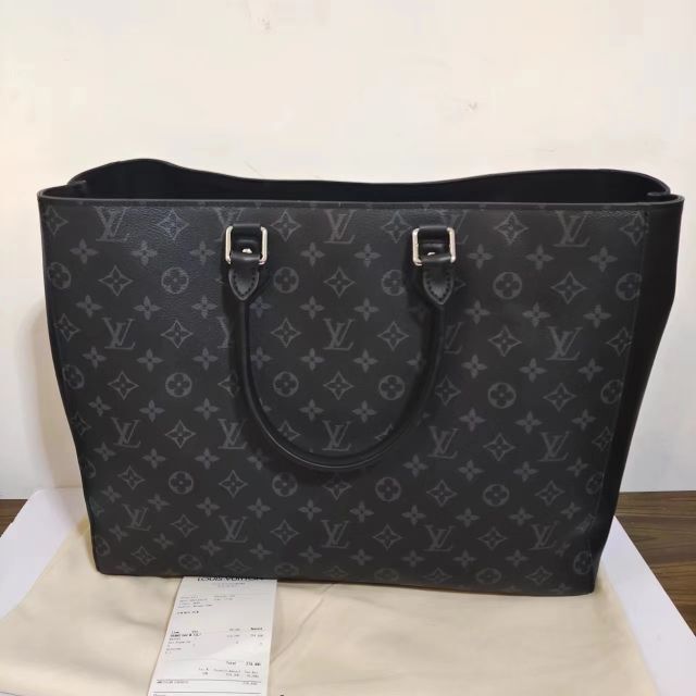 まとめ買い】 LOUIS VUITTON ルイヴィトン トートバッグ モノグラム エクリプス グランサック M44733 トートバッグ ルイヴィトン 美品アントントートタイガーレザーバッグ