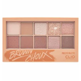 CLIO プロアイパレット  02 Brown Choux(アイシャドウ)