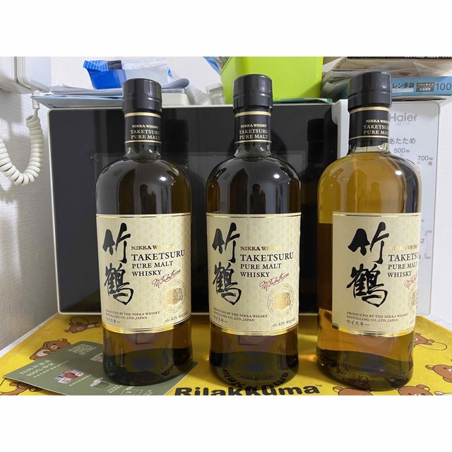 食品/飲料/酒竹鶴3本　セット