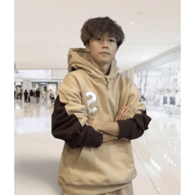 【コムドットゆうた着用】Supreme S Logo Split Hooded