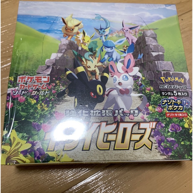 ポケモンカード 拡張パック イーブイヒーローズ 8box 新品 シュリンク付き