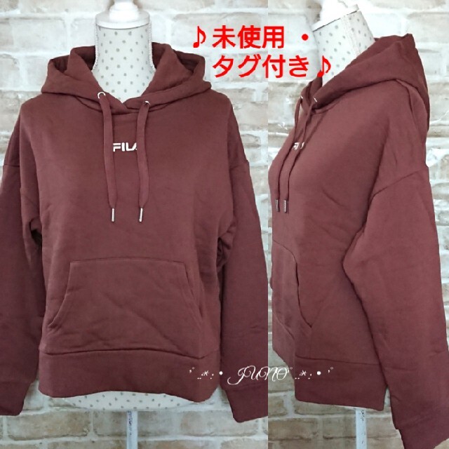 FILA - BRNFILAロゴ刺繍パーカー♡フィラ MERCURYDUO 未使用 タグ付き ...