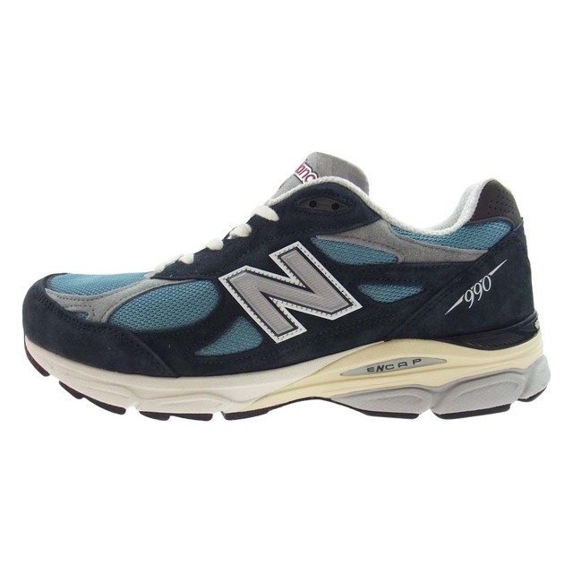 NEW BALANCE ニューバランス スニーカー 22AW M990TE3   M990V3 USA製 ローカット スニーカー ネイビー系 29.0cm【新古品】【未使用】