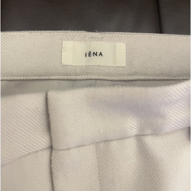 IENA(イエナ)のIENA Organic Wool ストレートパンツ レディースのパンツ(カジュアルパンツ)の商品写真