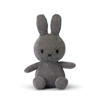 ミッフィー(miffy)の廃盤レア★ミッフィーぬいぐるみ★銀ラメ23cm オランダボントントイズうさぎ(ぬいぐるみ)