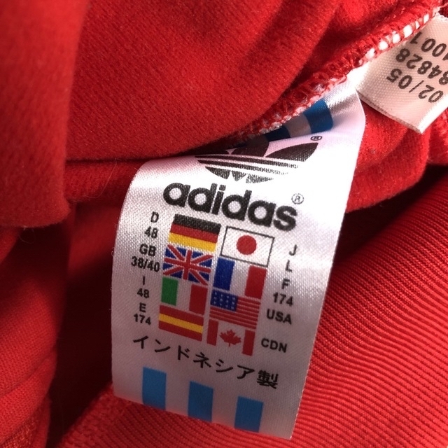 adidas - 90s adidas 🇭🇳トラックジャケット L 刺繍 ワッペン adidas - 90s adidas 🇭🇳トラックジャケット L 刺繍 ワッペン