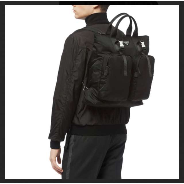 14時までの注文で即日配送 【希少】PRADA バックパック/トートバッグ 14時までの注文で即日配送 【希少】PRADA バックパック/トートバッグ