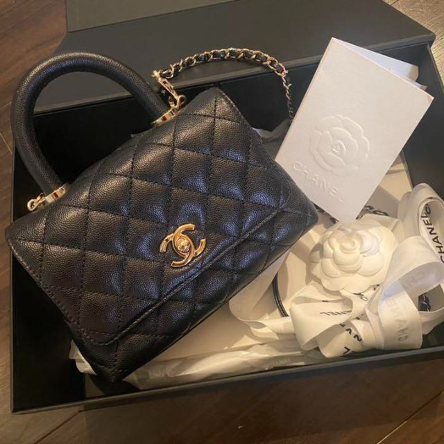 CHANEL シャネル ココハンドル*入手困難 レディース バッグ ...