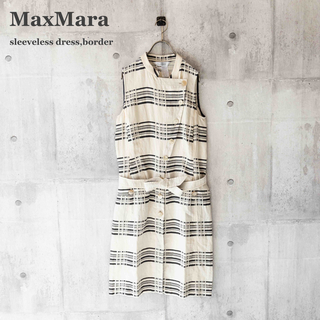 Max Mara - S MAXMARA ウール カシミヤ ニット ドレスの通販｜ラクマ