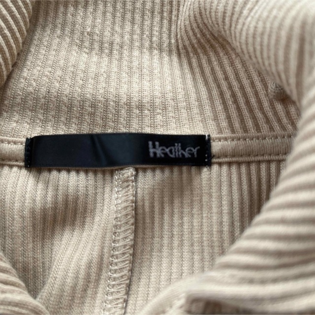 heather(ヘザー)のヘザー　半袖　ワンピース　F レディースのワンピース(ひざ丈ワンピース)の商品写真